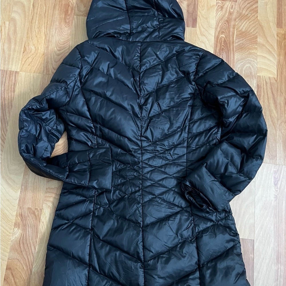 Halogen Black Puffer Down Jacket sz Small - Picture 4 of 14